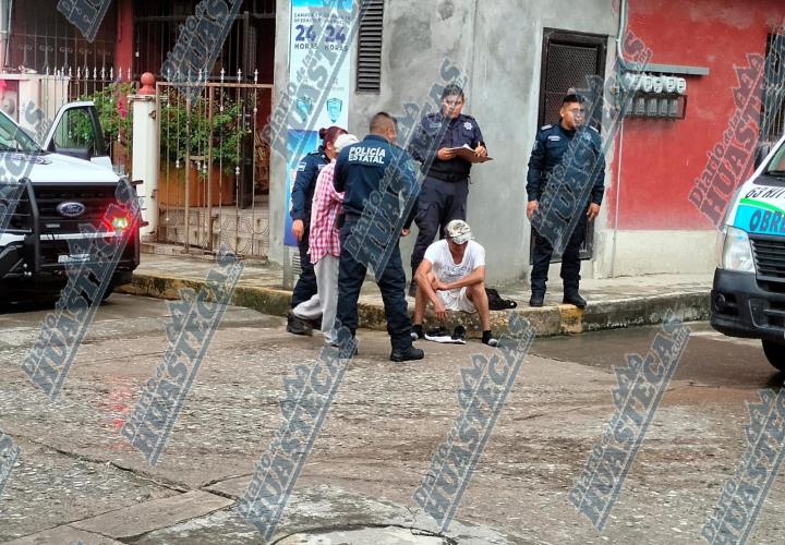 Ebrio movilizó a Policía Estatal