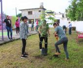 Reforestan área de esparcimiento 