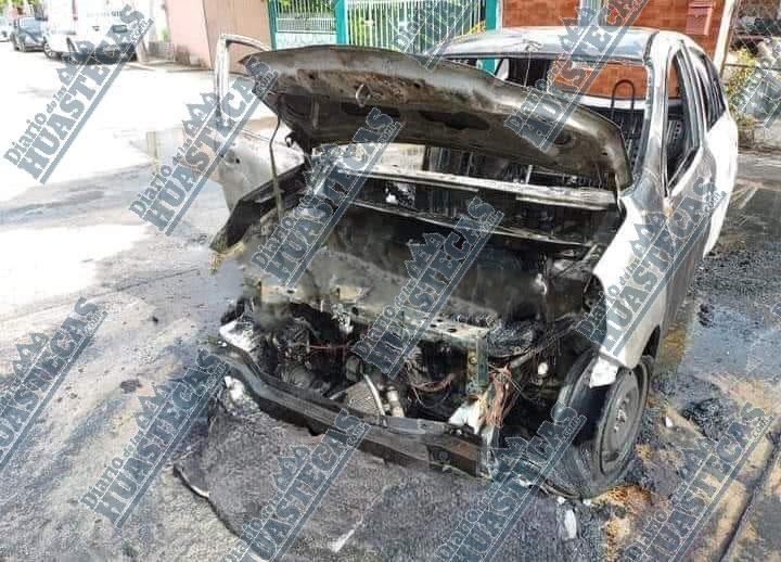 Auto se incendió