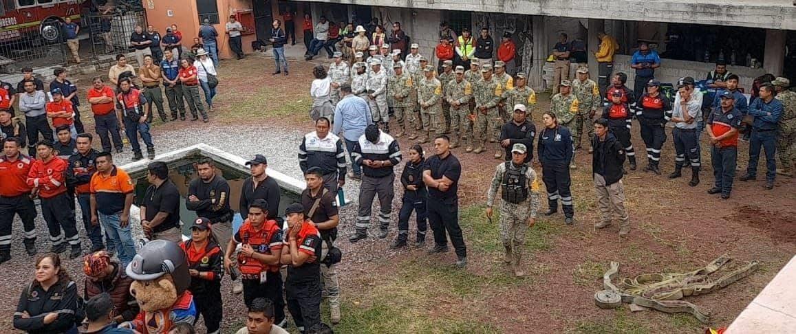 Realizan mega simulacros de control de fuego