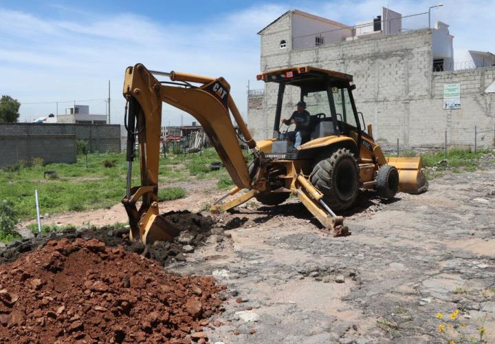 Caasim amplía red hidráulica en la capital hidalguense