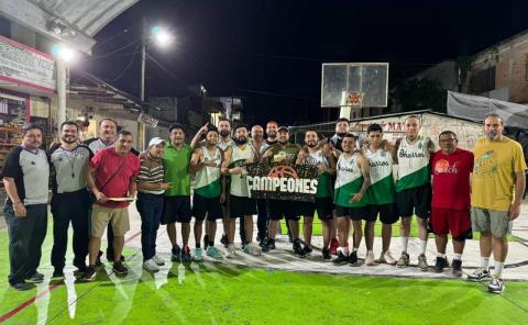 Charros campeones en el basquetbol de 1ra. fuerza
