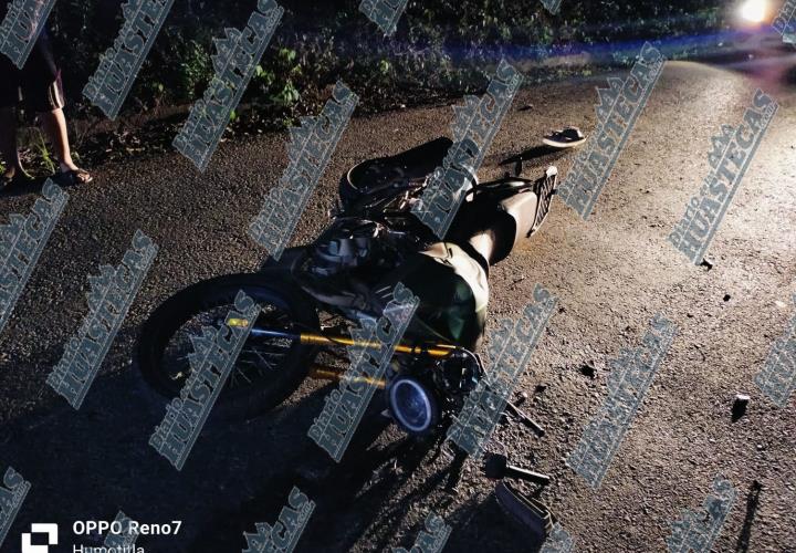 Atropellaron a motociclista