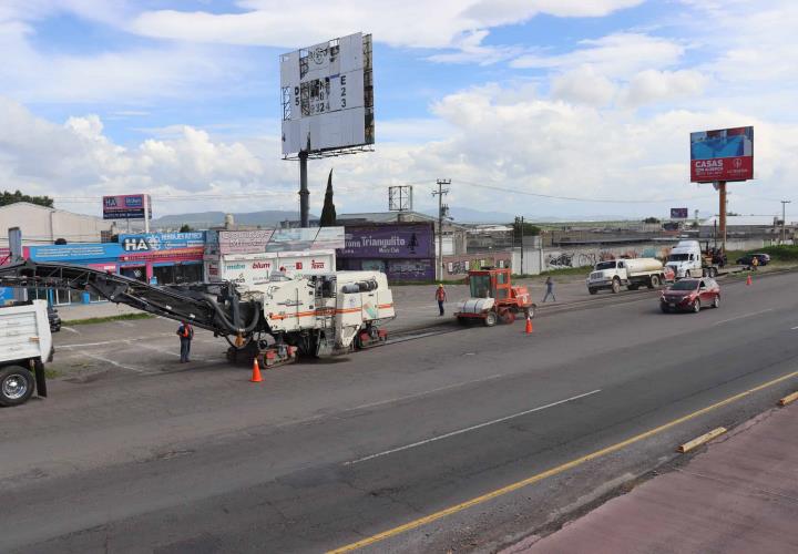 Comienza rehabilitación del bulevar Felipe Ángeles