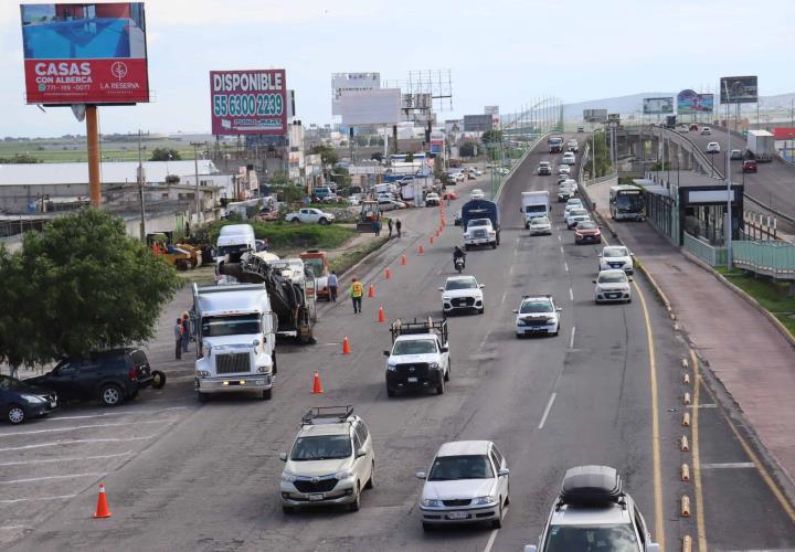 Comienza rehabilitación del bulevar Felipe Ángeles