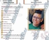 Adolescente desapareció