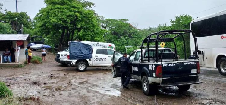 MOTOCICLISTA  SE ACCIDENTÓ