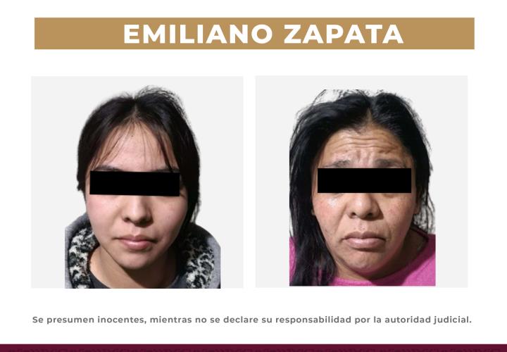 SSPH detiene a dos personas por narcomenudeo en Emiliano Zapata