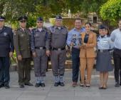 Pentathlón Deportivo Militarizado lo dio a Arnulfo Urbiola y Karina Quintero por apoyo a su agrupación