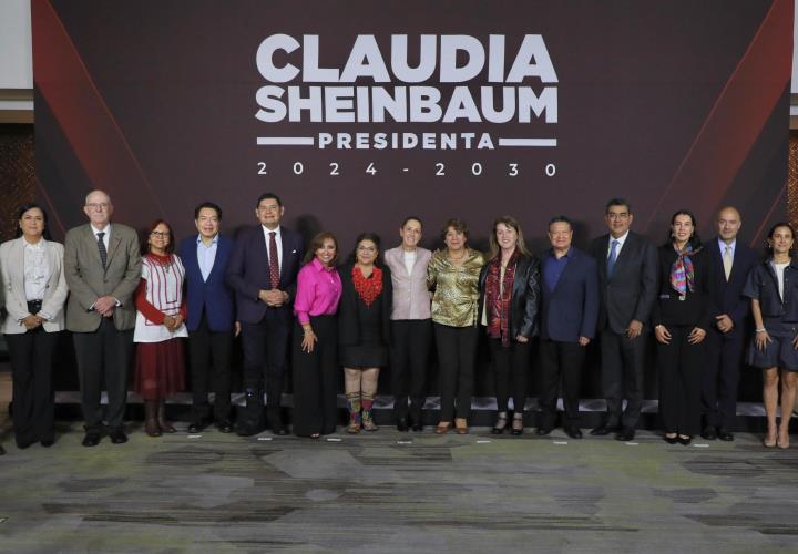 Presenta Menchaca Salazar proyectos estratégicos a Claudia Sheinbaum