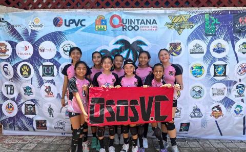 Osas campeonas en Copa Cancún 
