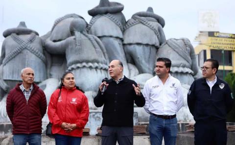 Monumento recibió "Día de la Talacha"
