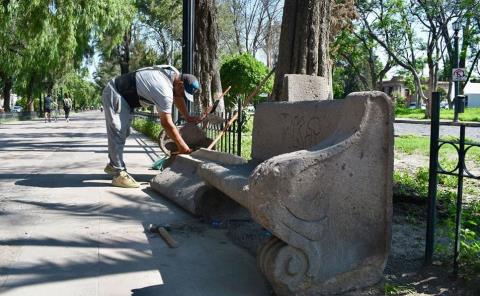 Dan mantenimiento a Calzada de Guadalupe
