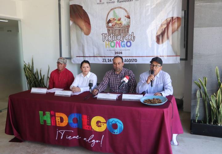 Epazoyucan se prepara para la séptima edición del Festival del Hongo    