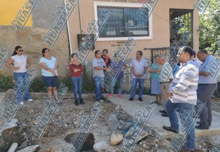 Supervisó la ASEH rehabilitación de calle