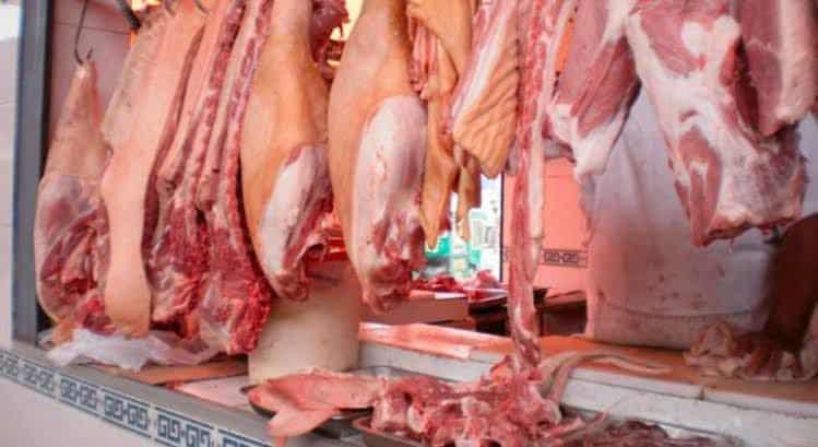 Oscilantes los precios de la carne de cerdo