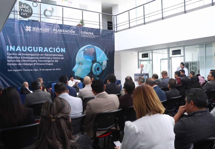 Inauguran Centro de Investigación en Nanomateriales, Robótica e Inteligencia Artificial