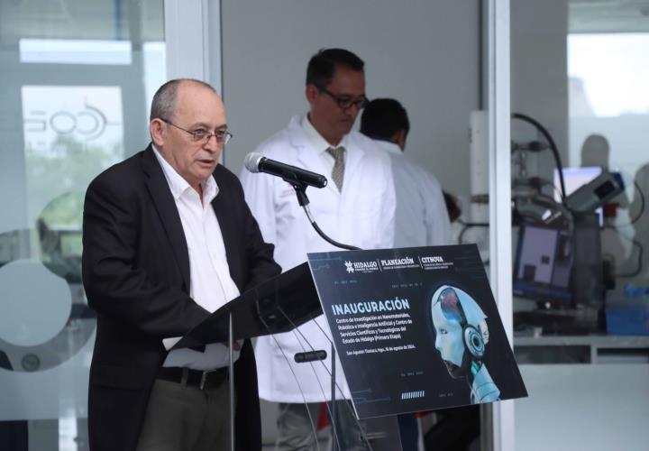 Inauguran Centro de Investigación en Nanomateriales, Robótica e Inteligencia Artificial