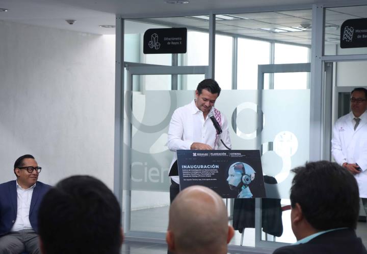 Inauguran Centro de Investigación en Nanomateriales, Robótica e Inteligencia Artificial