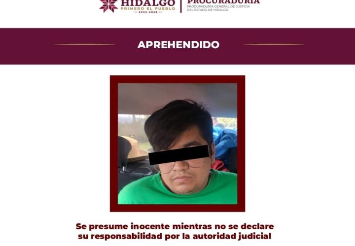 La PGJEH aprehendió a Gregorio Michel "N", probable responsable del feminicidio de Noriko Dallana "N", ocurrido en Coatzacoalcos, Veracruz