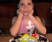 7 años cumplió la hermosa Amanda 