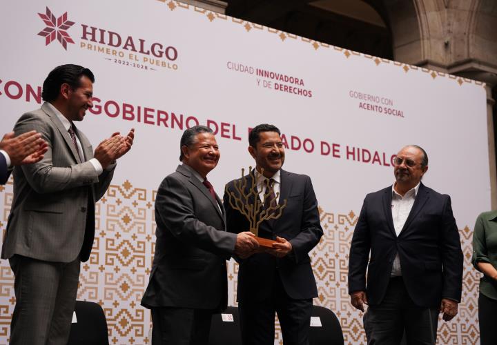 Gobiernos de Hidalgo y CDMX signan convenio en materia de innovación tecnológica