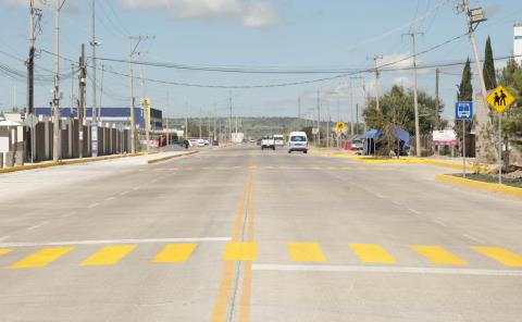 Julio Menchaca inaugura modernización del corredor Industrial de Ciudad Sahagún
