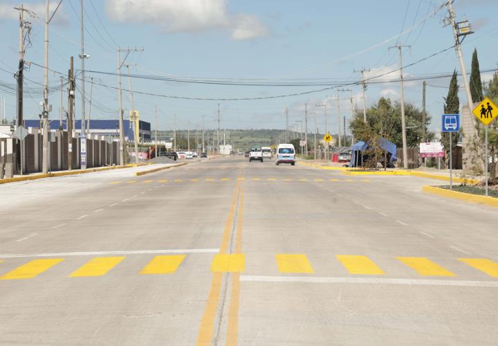 Julio Menchaca inaugura modernización del corredor Industrial de Ciudad Sahagún