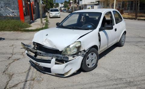 Fuertes daños en 2 choques