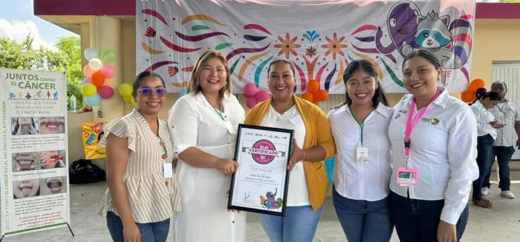 Certifican Axtla como promotor de la Salud 