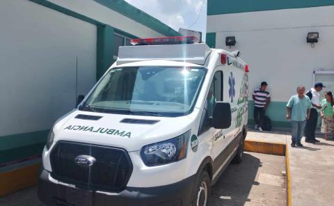 Herido tras sufrir caída en Tamazunchale