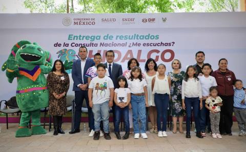 Hidalgo referente nacional en participación de la niñez y adolescencia