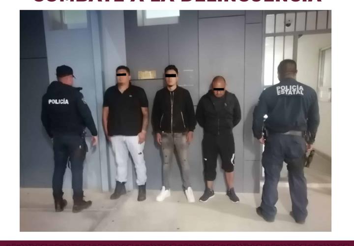 Banda dedicada al robo de autopartes en la zona metBanda dedicada al robo de autopartes en la zona metropolitana de Pachuca, es detenida por element