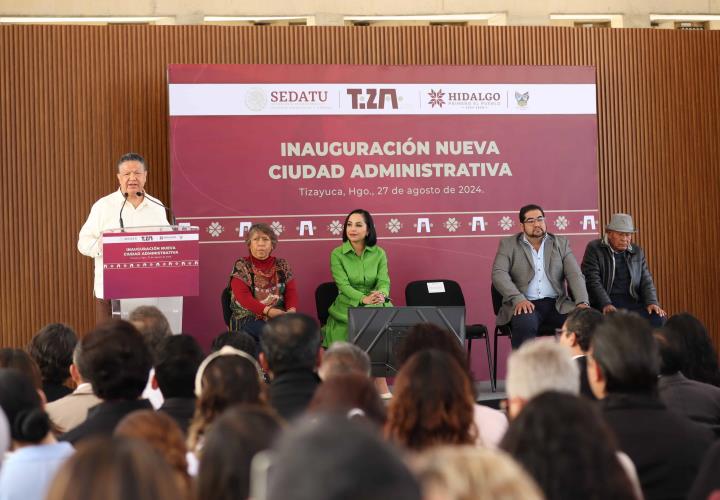 Inauguran nueva Ciudad Administrativa de Tizayuca