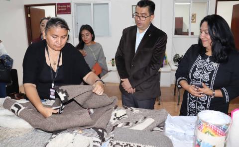 Inicia designación de espacios para artesanos, en Pabellón de la Feria
