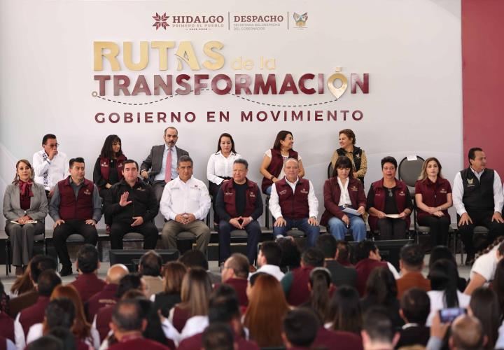 Menchaca Salazar reconoce al personal operativo de las Rutas de la Transformación