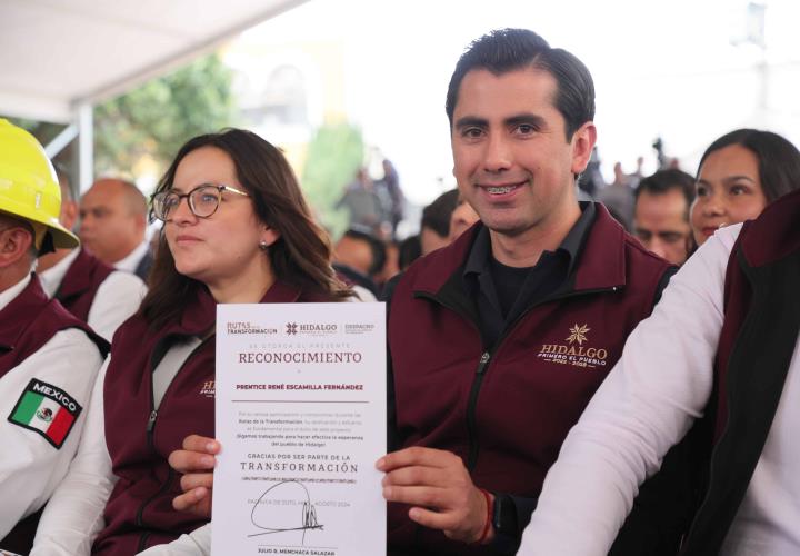 Menchaca Salazar reconoce al personal operativo de las Rutas de la Transformación