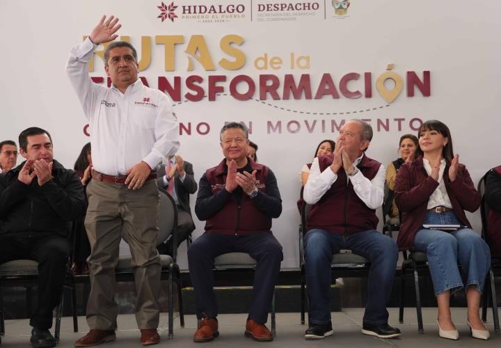 Menchaca Salazar reconoce al personal operativo de las Rutas de la Transformación