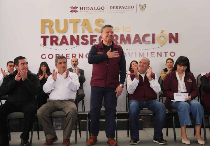 Menchaca Salazar reconoce al personal operativo de las Rutas de la Transformación