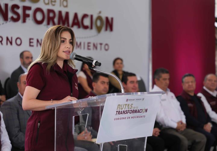 Menchaca Salazar reconoce al personal operativo de las Rutas de la Transformación