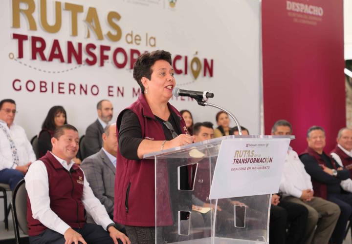 Menchaca Salazar reconoce al personal operativo de las Rutas de la Transformación