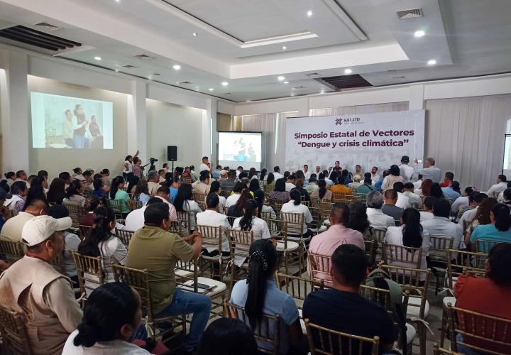 Realizan Simposio Estatal de Vectores: "Dengue y Crisis Climática"