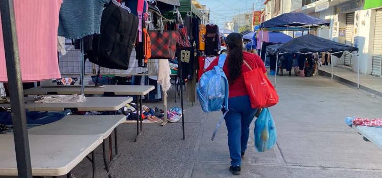 Bajan las ventas Para tianguistas 