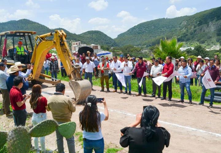 CEDSPI inicia obra de alcantarillado en comunidad de Tulancingo