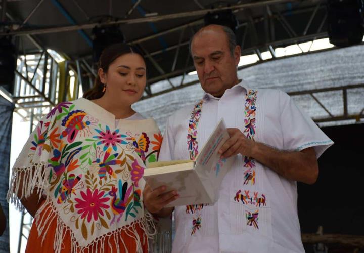 Entrega de infraestructura educativa en el Telebachillerato Comunitario de Alfajayucan