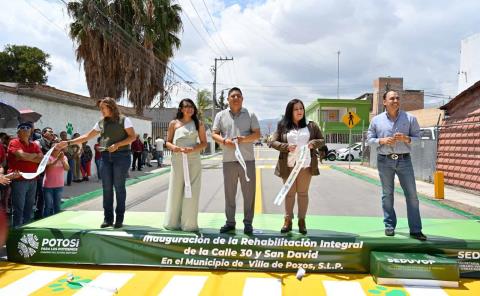 Gallardo inauguró calles en Prados