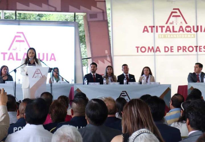 Titular de la Saderh acudió a toma de protesta de los ayuntamientos de Tula de Allende y Atitalaquia