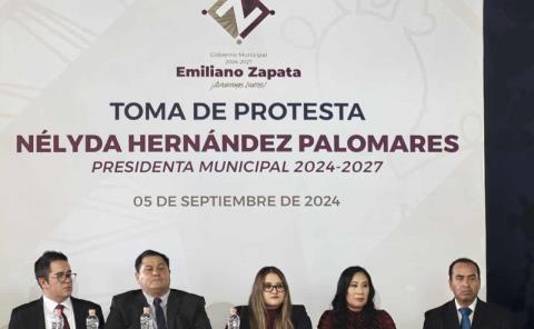 Toma de Protesta del ayuntamiento de Emiliano Zapata para el Periodo 2024-2027