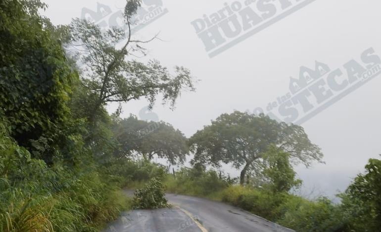 Deslave obstruyó la carretera