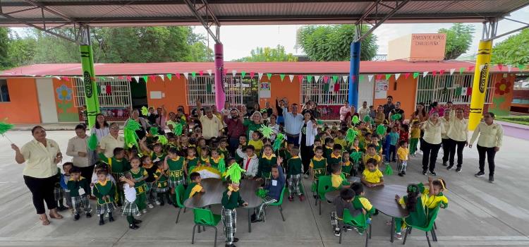 Continúa el apoyo a planteles educativos